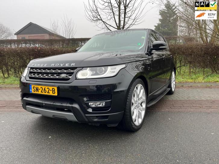 Land Rover Range Rover Sport 2.0 SD4 SE , Panodak, Leer Auto, Auto's, Land Rover, Bedrijf, Te koop, 4x4, ABS, Achteruitrijcamera