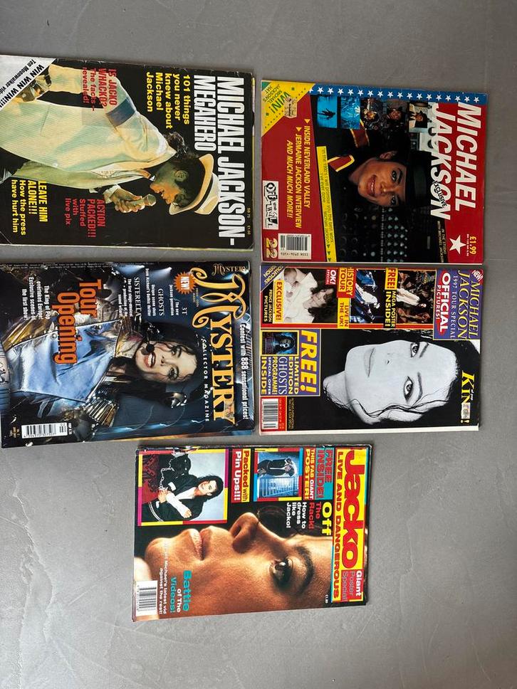 Michael Jackson Tijdschriften Collectie, Boeken, Tijdschriften en Kranten, Gelezen, Muziek, Film of Tv, Ophalen of Verzenden