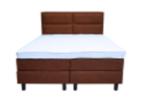 Boxspring Kopenhagen 180 x 200 cm roest, Huis en Inrichting, Overige kleuren, Ophalen of Verzenden, 180 cm, 200 cm
