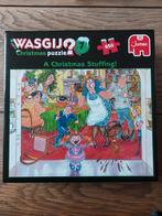 Wasgij Christmas Puzzel 7 - Rampzalig Diner!, Hobby en Vrije tijd, Ophalen of Verzenden, 500 t/m 1500 stukjes, Zo goed als nieuw