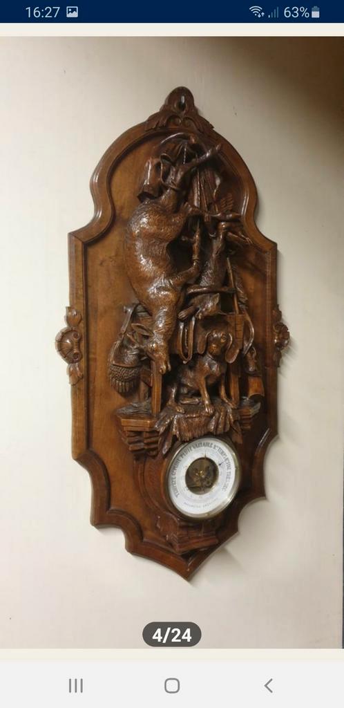 Gezocht aparte stukken black forest of zwarte woud snijwerk, Antiek en Kunst, Kunst | Beelden en Houtsnijwerken, Ophalen