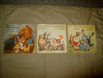 3 boekwerkjes met flexi singles Paulus de Boskabouter beschikbaar voor biedingen