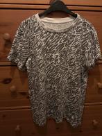 Primark T-shirt - Maat M - Grijs/Wit, Kleding | Dames, T-shirts, Maat 38/40 (M), Verzenden, Zo goed als nieuw, Korte mouw