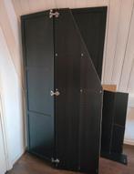 Kledingkast, hang/ leg, zolder, schuine wand, twee deuren, Huis en Inrichting, Kasten | Kledingkasten, Ophalen of Verzenden, Gebruikt