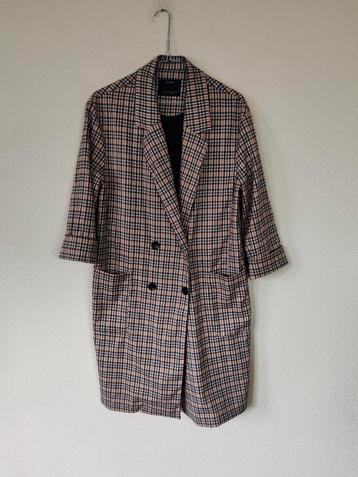 Blazer / jasje / Bershka / print / XS-S / beige /  beschikbaar voor biedingen
