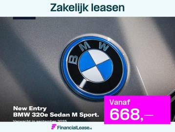 BMW 3-serie Limousine 320e M Sport Individual, schuifdak, AC beschikbaar voor biedingen