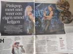 Pinkpop Krantenartikel Krantenknipsel, Ophalen of Verzenden, 1980 tot heden, Nederland, Knipsel(s)