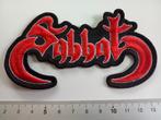 Sabbat mooie nieuwe shaped patch s346 metal bd, Verzenden, Nieuw, Kleding