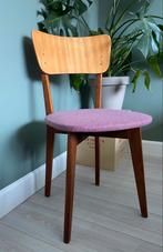 Vintage stoel, nieuw gestoffeerd, Huis en Inrichting, Stoelen, Zo goed als nieuw, Eén, Ophalen