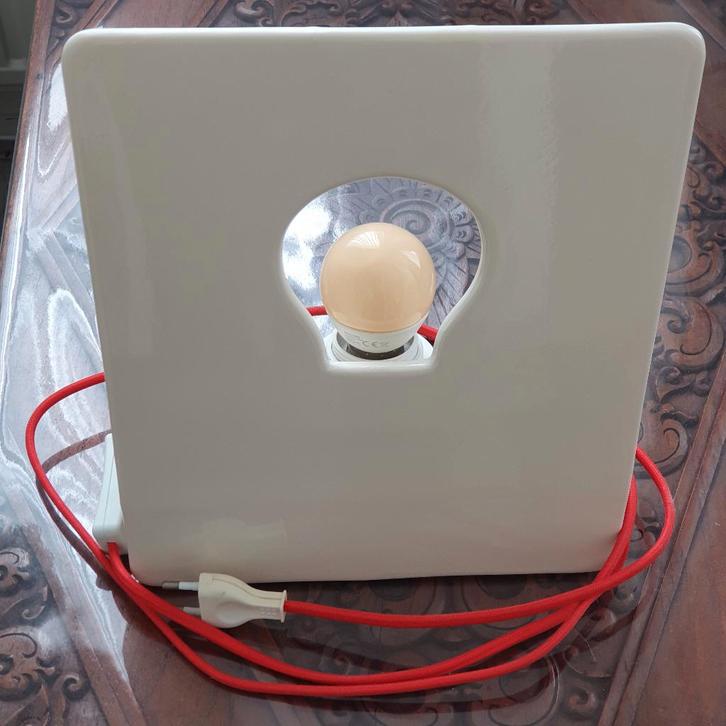 Beschrijfbare lamp, Huis en Inrichting, Lampen | Tafellampen, Zo goed als nieuw, Minder dan 50 cm, Ophalen of Verzenden