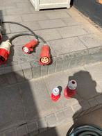 Stroomverdeelkasten met 15m Kabel - Bouwplaats/Evenement, Ophalen, Gebruikt, Overige typen