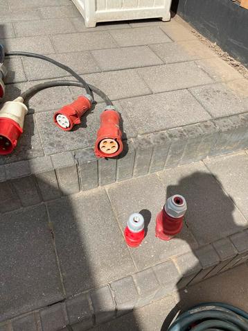 Stroomverdeelkasten met 15m Kabel - Bouwplaats/Evenement beschikbaar voor biedingen