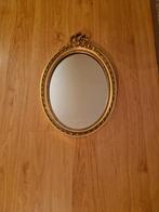 Ovale rococo spiegel met strik, Antiek en Kunst, Antiek | Spiegels, Ophalen, Ovaal, Minder dan 50 cm