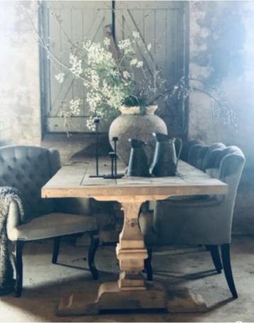 Landelijke KLOOSTERTAFEL * eettafel,oud,sober* Huisje Sfeer beschikbaar voor biedingen