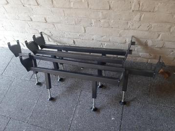 Bed steunen, lattenbodem steunen 4 stuks identiek verstelbaa beschikbaar voor biedingen