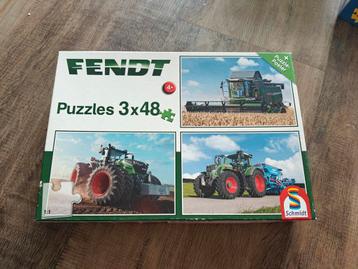 Fendt Puzzels 3x48 Stukjes - Schmidt beschikbaar voor biedingen
