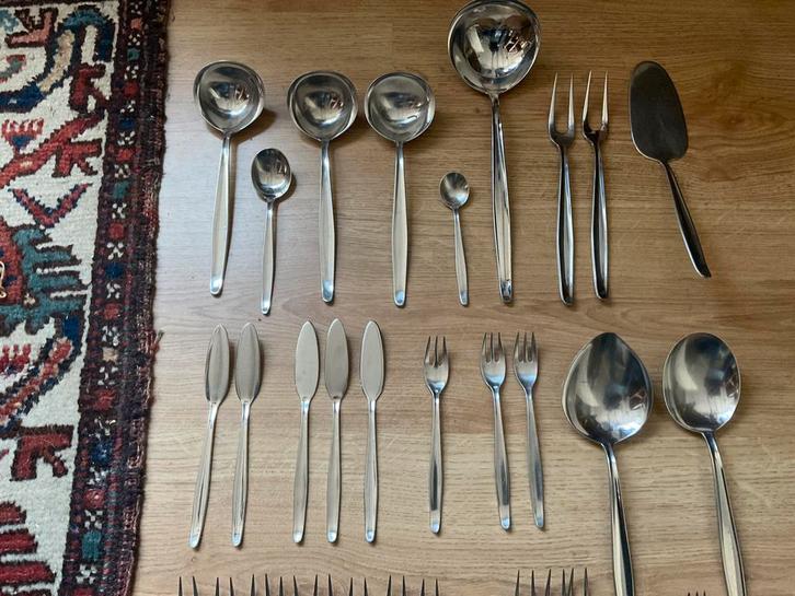 Bestekdelen van Kempen en Begeer durfine, Antiek en Kunst, Antiek | Bestek, Ophalen of Verzenden