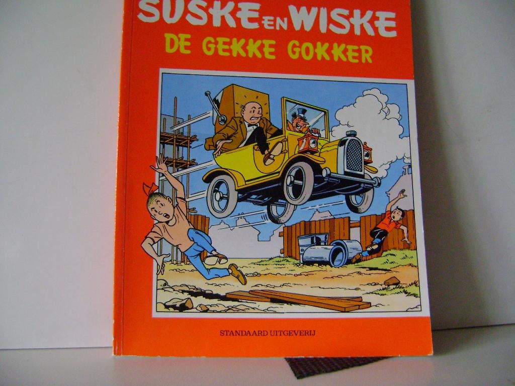 Stripboek Suske en Wiske nr 135"De Gekke Gokker"uit 1996, Boeken, Willy Vandersteen, Eén stripboek, Ophalen of Verzenden, Zo goed als nieuw