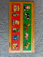 Houten insteekpuzzel vintage, Kinderen en Baby's, Speelgoed | Houten speelgoed, Ophalen of Verzenden, Gebruikt