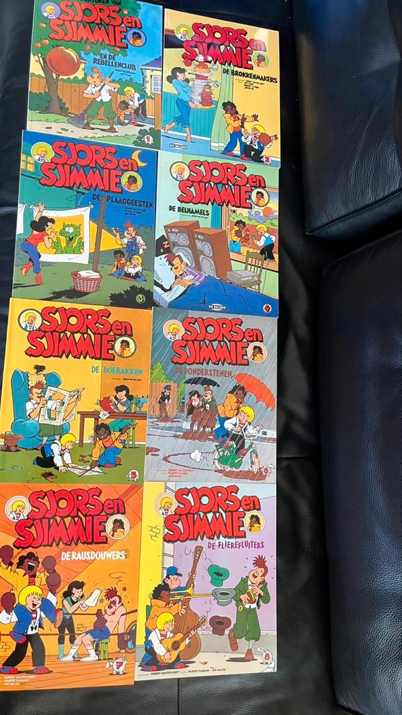 R van der Kroft/ Patty Klein:  Sjors en Sjimmy, Boeken, Strips | Comics, Zo goed als nieuw, Meerdere comics, Europa, Ophalen of Verzenden