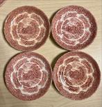 4 Vintage Schoteltjes - 14 cm Grindley, Ophalen of Verzenden, Gebruikt, Glas of Kopje