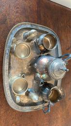 verzilverd theeservies, Antiek en Kunst, Antiek | Goud en Zilver, Ophalen