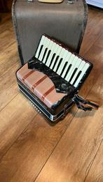Prachtige vintage Parrot accordeon uit de jaren ‘80, Muziek en Instrumenten, Ophalen of Verzenden, Zo goed als nieuw, 120-bas