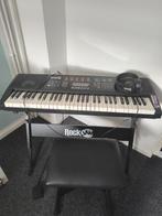 Keyboard Piano Rockjam RJ761 set, Ophalen, Gebruikt, Zwart, Piano