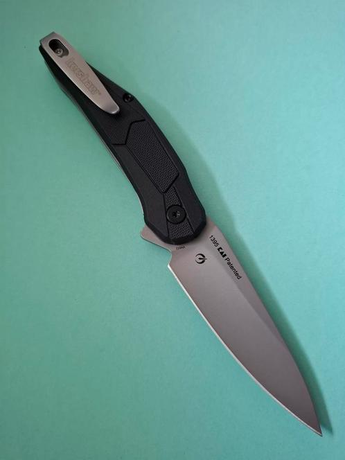 Kershaw 1395 EDC Flipp RVS Zakmes/Zwart FRN Handvat/Clip, Caravans en Kamperen, Kampeergereedschap, Nieuw, Ophalen of Verzenden