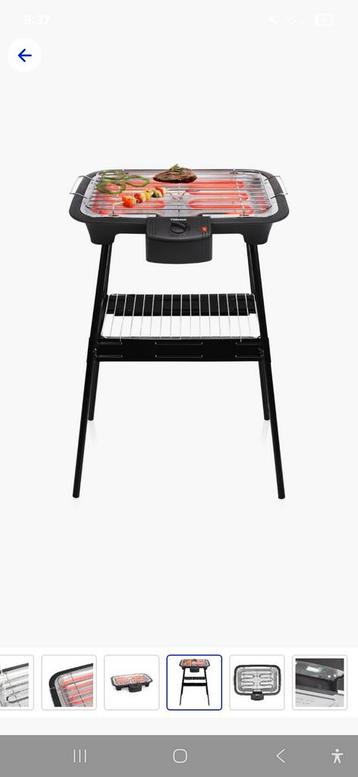 Tristar BQ-2883 Elektrische BBQ - Nieuw in Doos beschikbaar voor biedingen