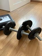 Halterset voor krachttraining 20 kg, Sport en Fitness, Fitnessmaterialen, Ophalen of Verzenden, Zo goed als nieuw, Halterset