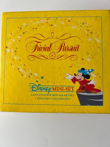 Trivial Pursuit Disney Mini-Set beschikbaar voor biedingen