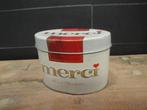 OUD BROCANT BLIK - "MERCI CHOCOLATES", Ophalen of Verzenden