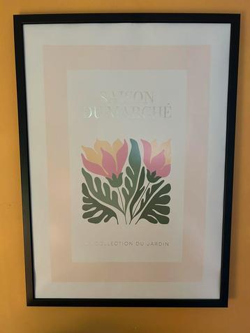 Decoratieve poster – botanisch ontwerp beschikbaar voor biedingen