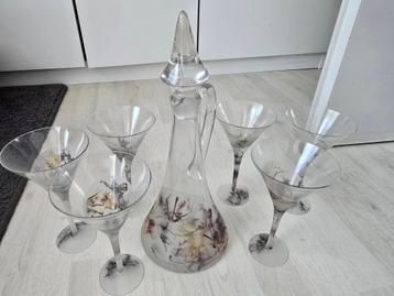 glazenset met karaf  beschikbaar voor biedingen