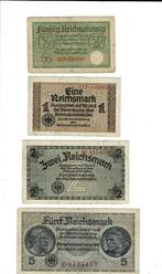 Serie 4 x reichsmark 1939, Verzenden