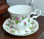 Kop en schotel Spring flower pink van Royal Canterbury, Huis en Inrichting, Keuken | Servies, Ophalen of Verzenden, Zo goed als nieuw