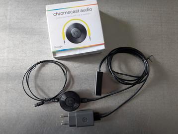 Chromecast Audio + Optische Kabel & Ethernet Adapter beschikbaar voor biedingen