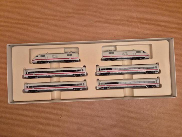 Duitse ICE treinset, Hobby en Vrije tijd, Modeltreinen | N-Spoor, Zo goed als nieuw, Treinset, Gelijkstroom, Trix, Verzenden