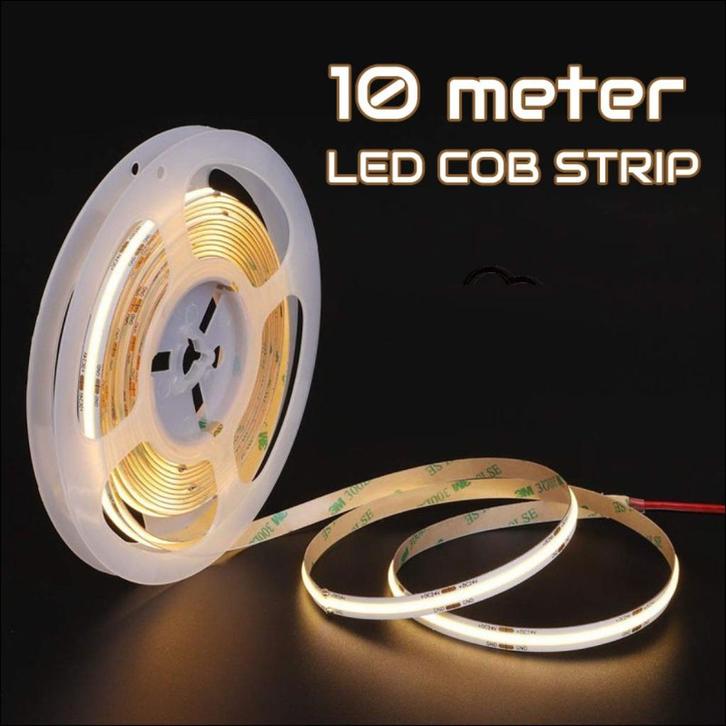 LED COB STRIPS  2700-3000-4000-5500 KELVIN, Huis en Inrichting, Lampen | Spots, Nieuw, Vloerspot of Grondspot, Overige materialen