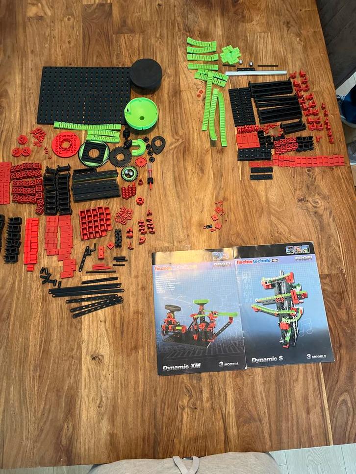 Fischertechnik Profi Dynamic XM & S Knikkerbaan, Kinderen en Baby's, Speelgoed | Bouwstenen, Zo goed als nieuw, Overige merken