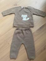 PAZ Rodriguez gebreid setje beige bruin 6 maanden, Ophalen of Verzenden, Nieuw, Jongetje of Meisje