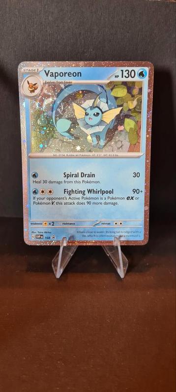 Vaporeon # 168 Cosmos Holo beschikbaar voor biedingen