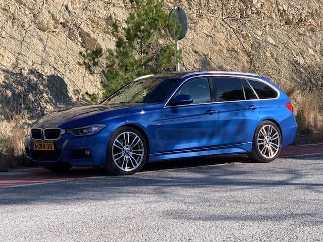 BMW 3-Serie 328i 245pk Aut 2015 Blauw, Auto's, BMW, Particulier, 3-Serie, ABS, Airbags, Airconditioning, Alarm, Bluetooth, Boordcomputer