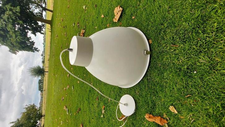 Hanglamp wit, Huis en Inrichting, Lampen | Hanglampen, Nieuw, Minder dan 50 cm, Ophalen