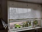 Vouwgordijn, crèmekleurig, voor raam van 180 breed, 130 hoog, Ophalen