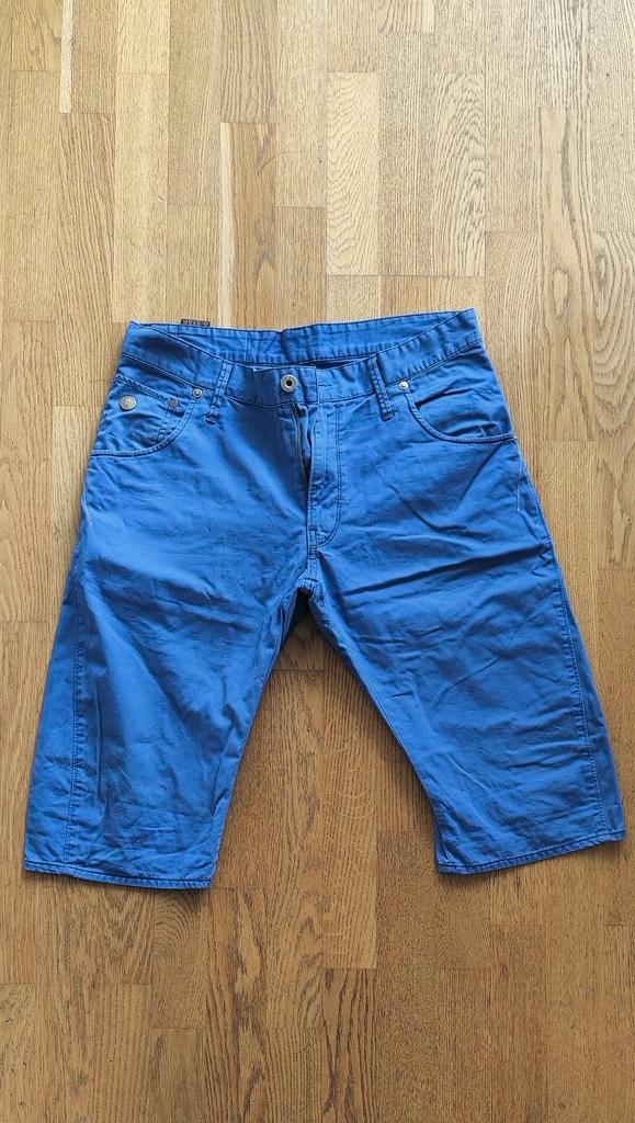 G-star/ Springfield / Jack & Jones - korte broeken, Kleding | Heren, Broeken en Pantalons, Gedragen, Blauw, Ophalen of Verzenden