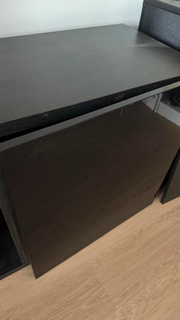 IKEA Besta kast met zwarte deurtjes - afbeelding 2