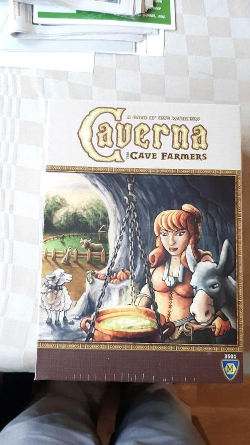 bordspel seal Caverna the Cave Farmers met NL spelregels, Hobby en Vrije tijd, Gezelschapsspellen | Bordspellen, Nieuw, Een of twee spelers