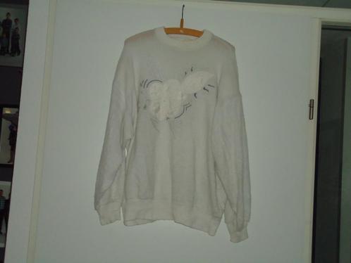 trui mt xl mooie zachte witte trui ,lange mouwen, Kleding | Dames, Truien en Vesten, Zo goed als nieuw, Maat 46/48 (XL) of groter